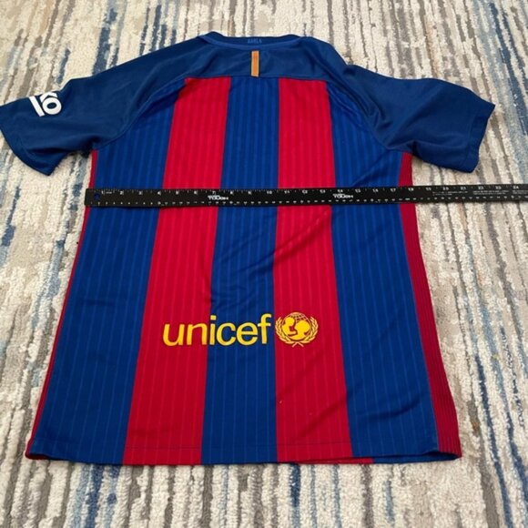 Barcelona Jersey Mens Small Nike Futbol Official La Liga Soccer 2016 - Picture 4 of 8